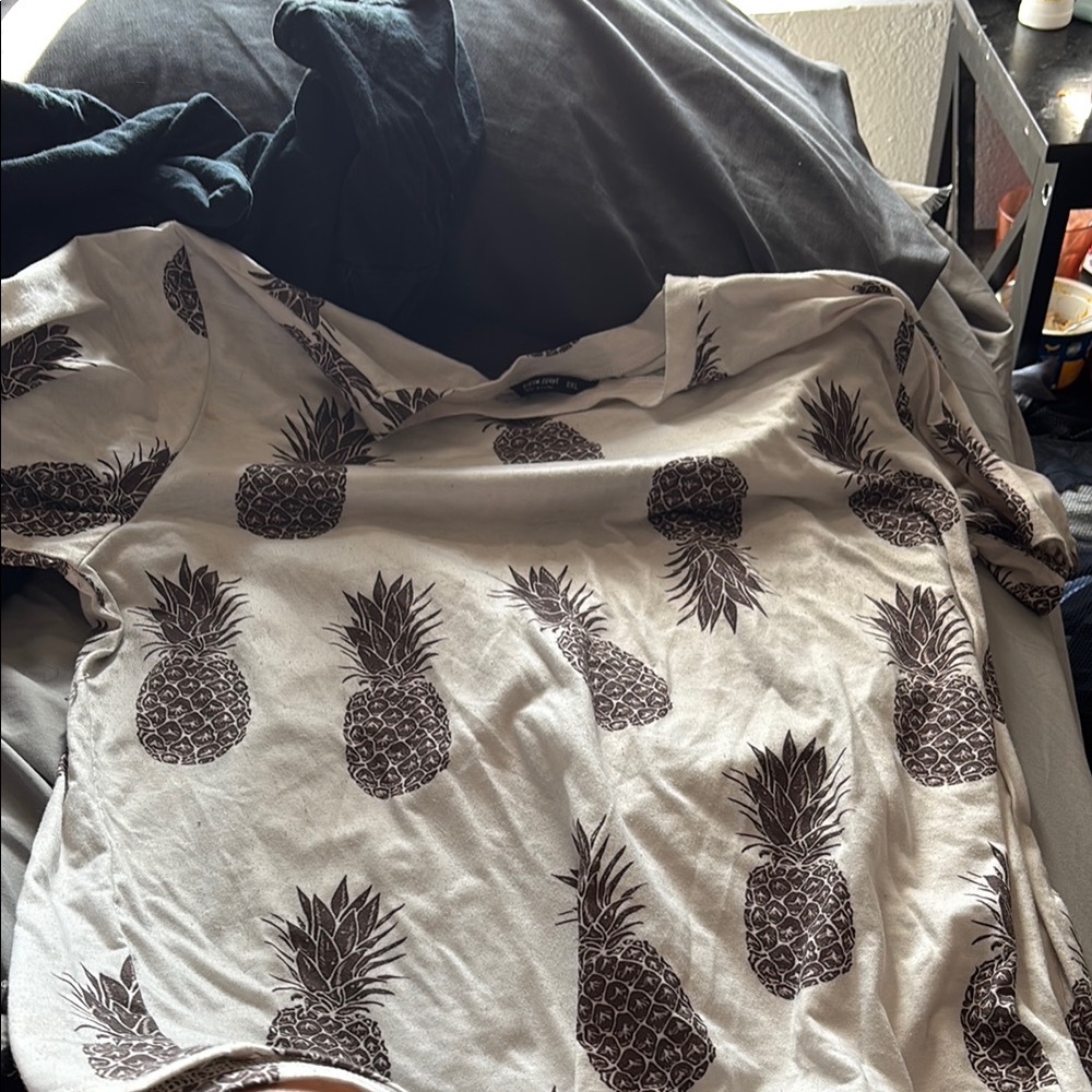 Pineapple Print Shirt